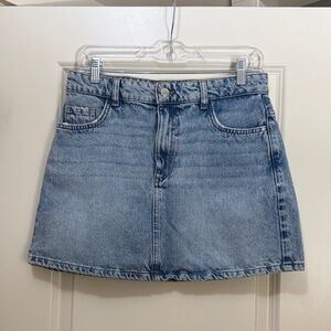 Zara Denim Mini Skirt